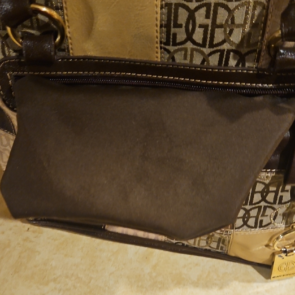 Giani Bernini Multi-Color Patchwork Tote - image 2